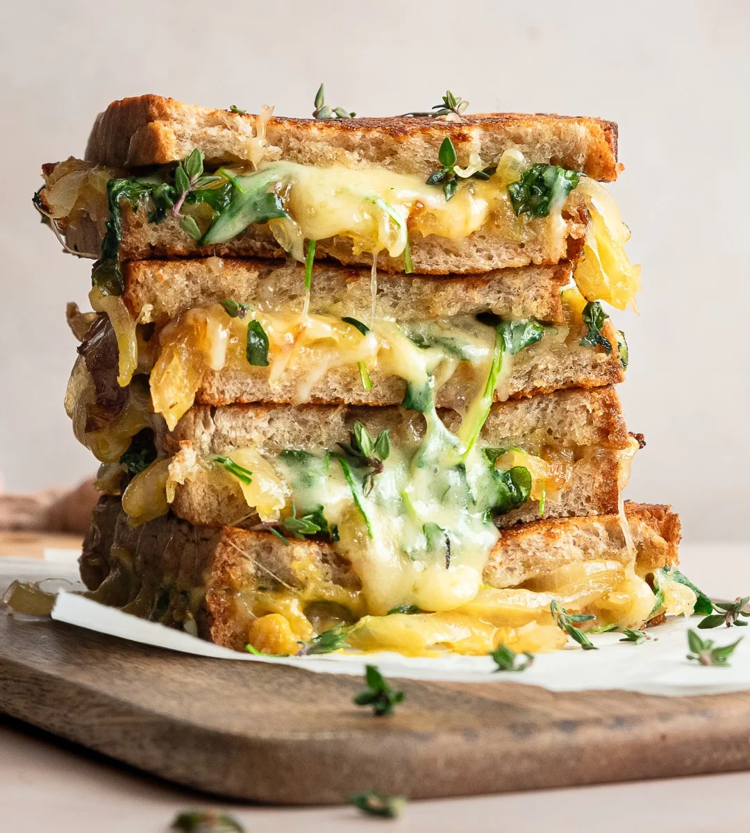 Croque monsieur avec moutarde Clovis