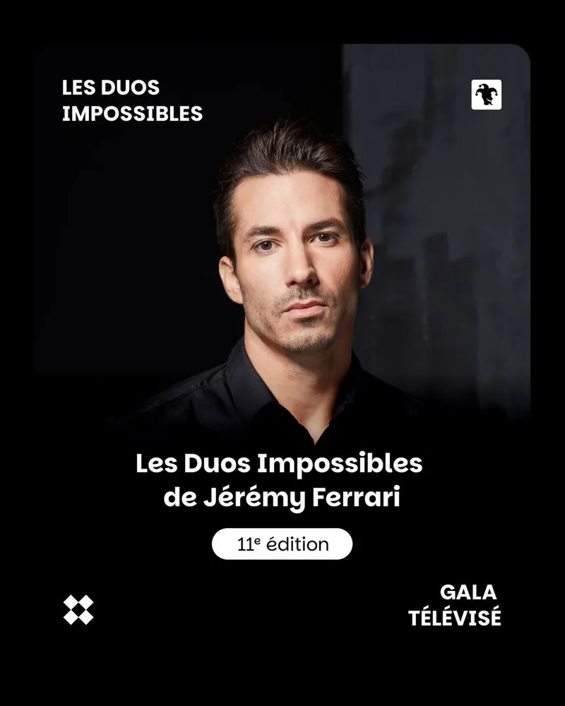 Affiche « Les Duos Impossibles » de Jérémy Ferrari