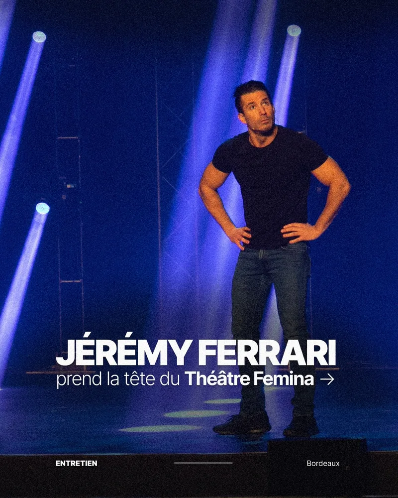 Jérémy Ferrari, visuel de tournée