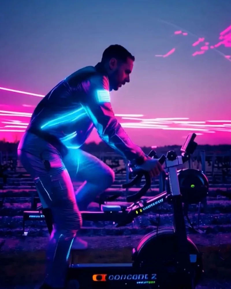 DJ set sous lumières violettes, ambiance BPM Race