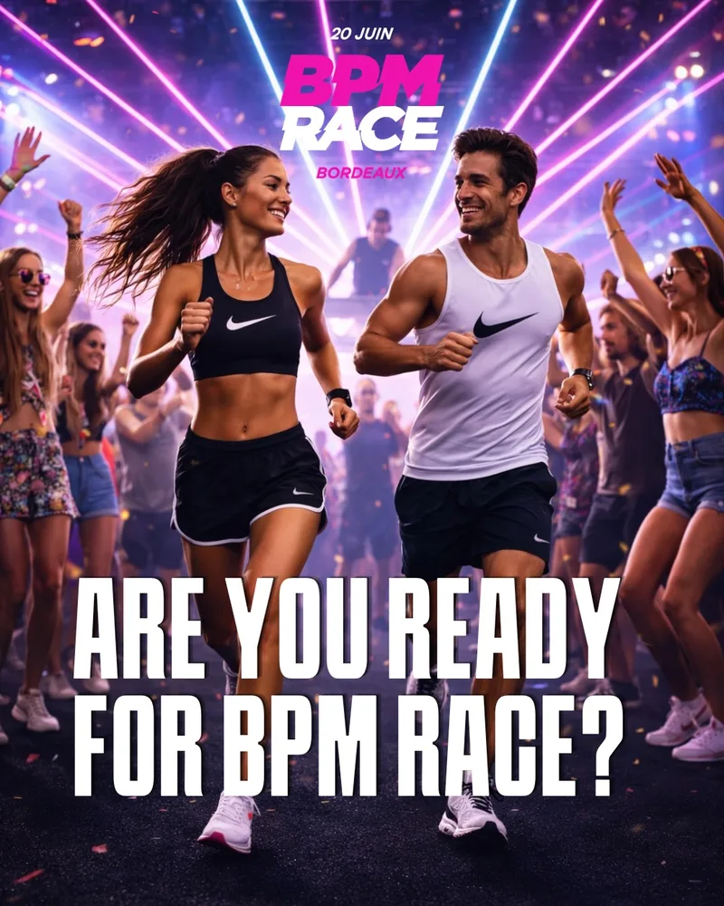Affiche « Are you ready for BPM Race ? »