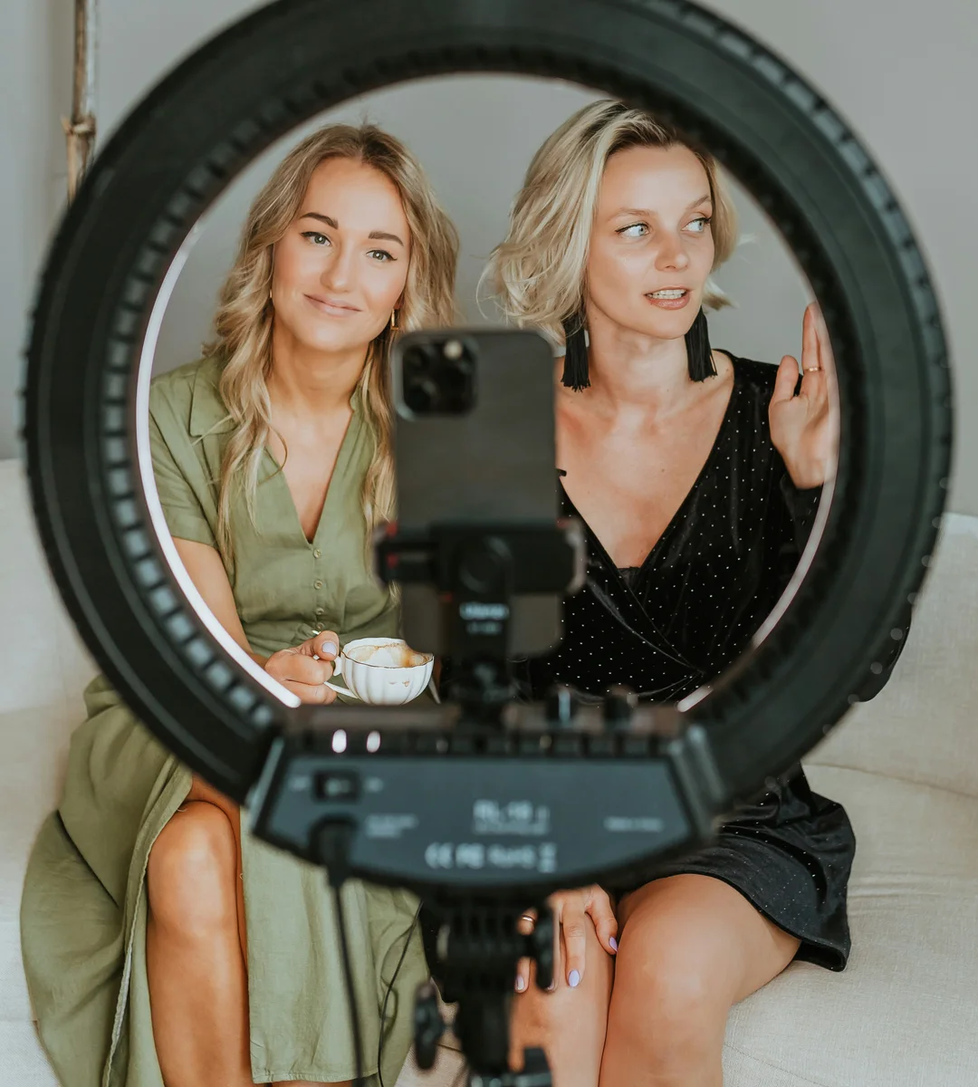 Des influenceuses en action