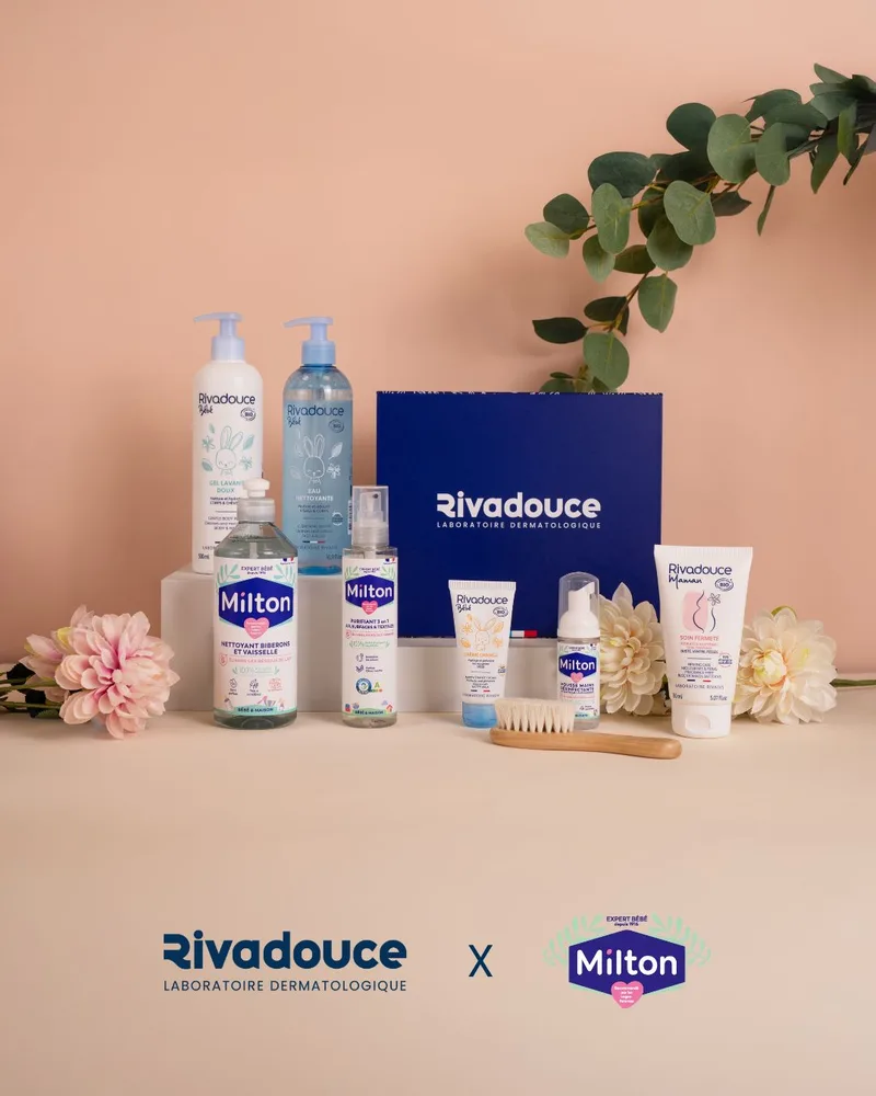 Gamme de produits Rivadouce, mise en scène réseaux sociaux