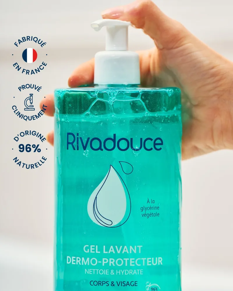 Gel lavant relipidant Rivadouce